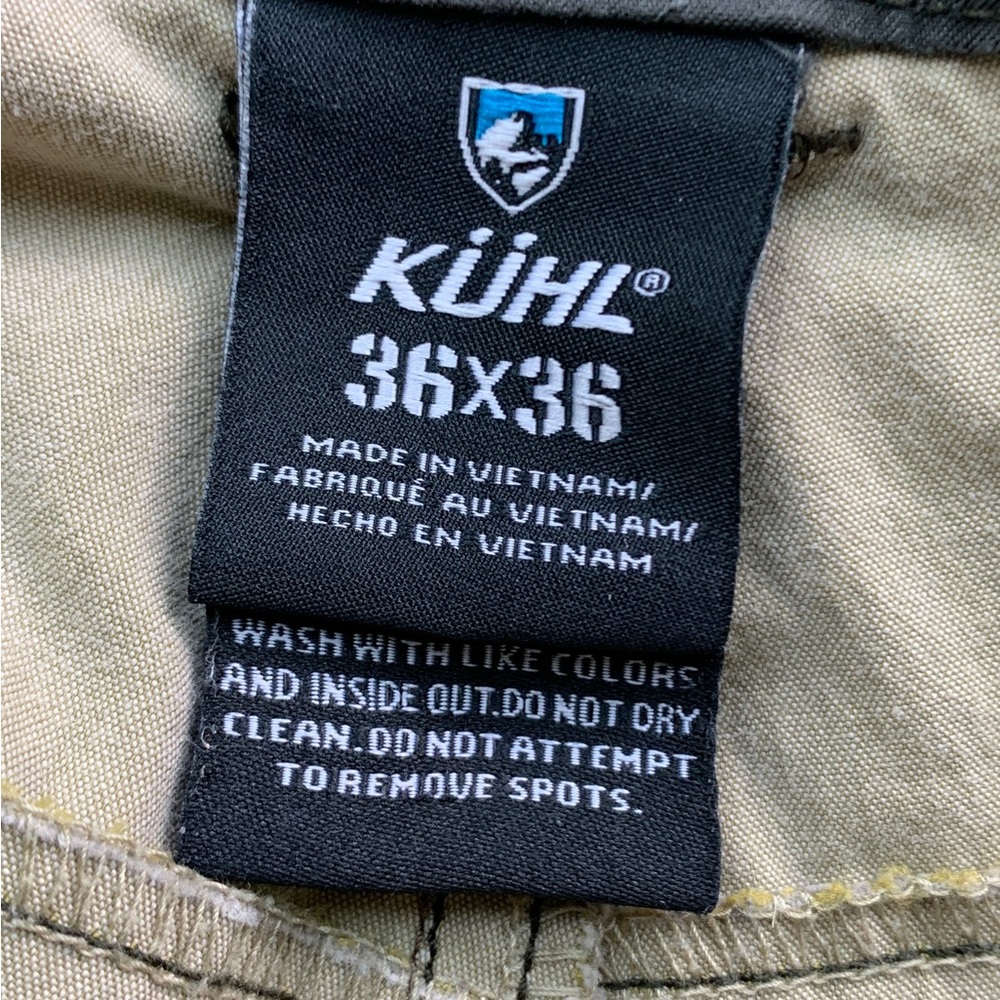KUHL Men’s 36x36 Revolvr Pants Khaki Grey